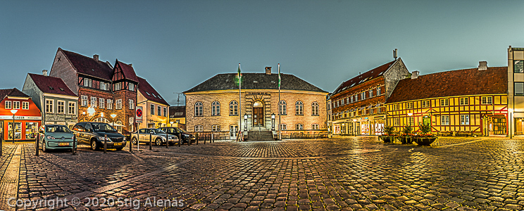 Faaborg by night